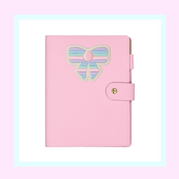Stoney clover lane flamingo notebook with pastel bow - Picture 1 of 5